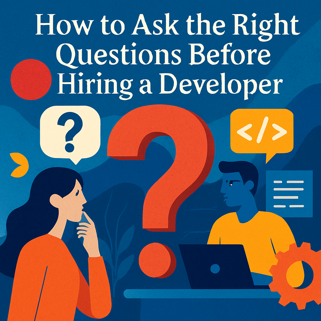 How to Ask the Right Questions Before Hiring a Developer