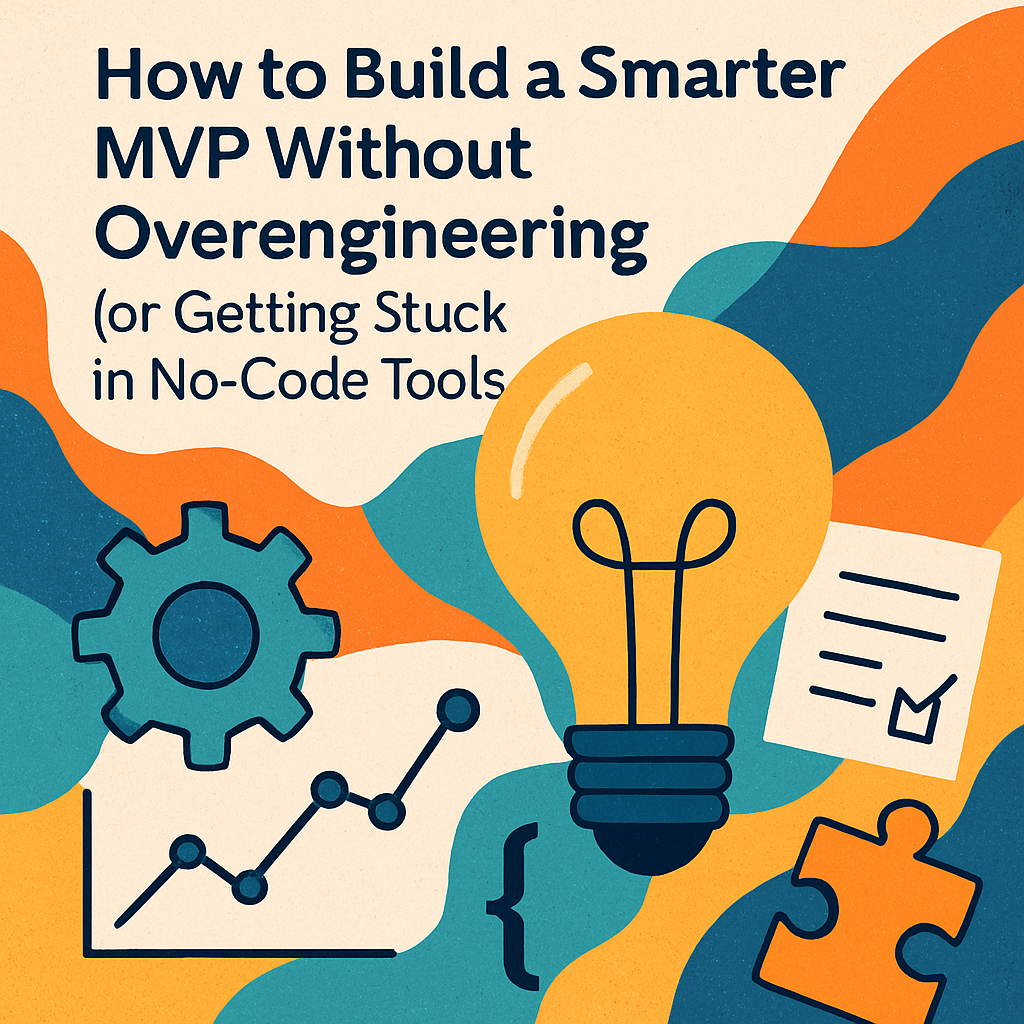 How to Build a Smarter MVP Without Overengineering (or Getting Stuck in No-Code Tools)