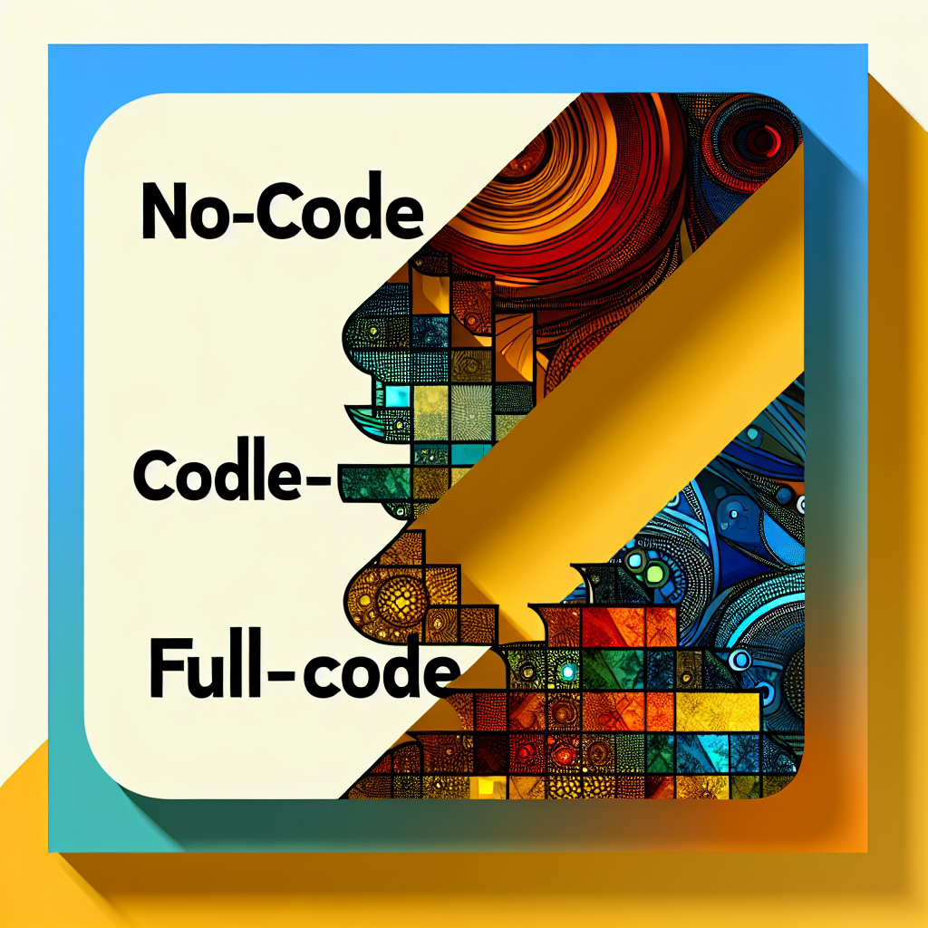 When to Choose No-Code, Low-Code, or Full-Code for Your Next Product